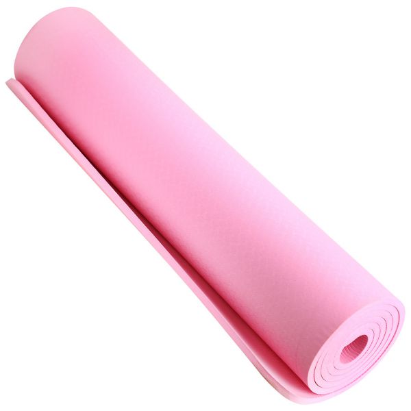 Коврик для йоги "Тиснение", 61х183, розовый