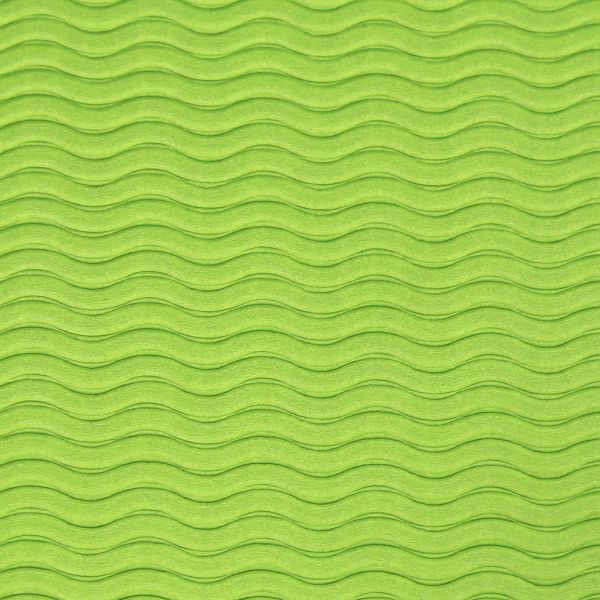 Коврик для йоги "Тиснение", 61х183, зеленый