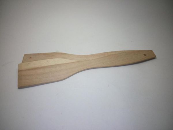 Лопатка кухонная деревянная 28х5см, береза