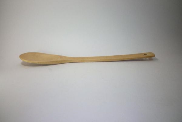 Лопатка-ложка кухонная деревянная 28х4,5см, бамбук