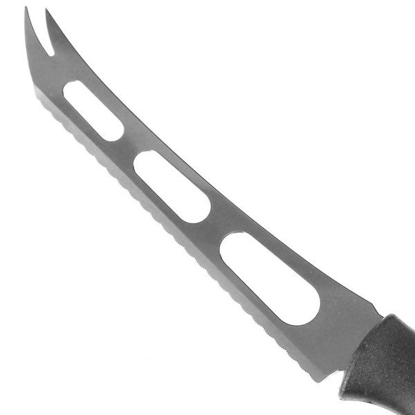 Нож для сыра "Tramontina Athus" 15см, пласт. руч, белый Бразилия