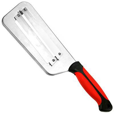 Нож-шинковка для капусты, 2-х ряд, прорез, пласт. ручка, 32,5х9см