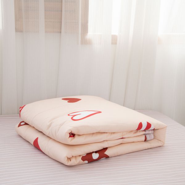 Комплект постельного белья Сатин с Одеялом (простынь на резинке) OBR033