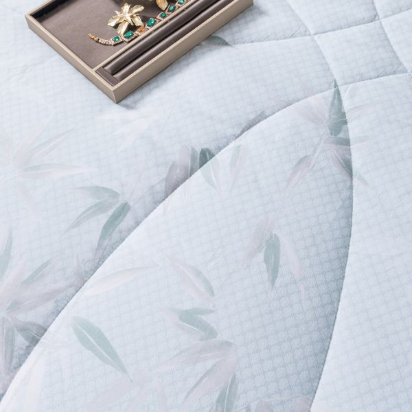 Комплект постельного белья Сатин с Одеялом (простынь на резинке) OBR071