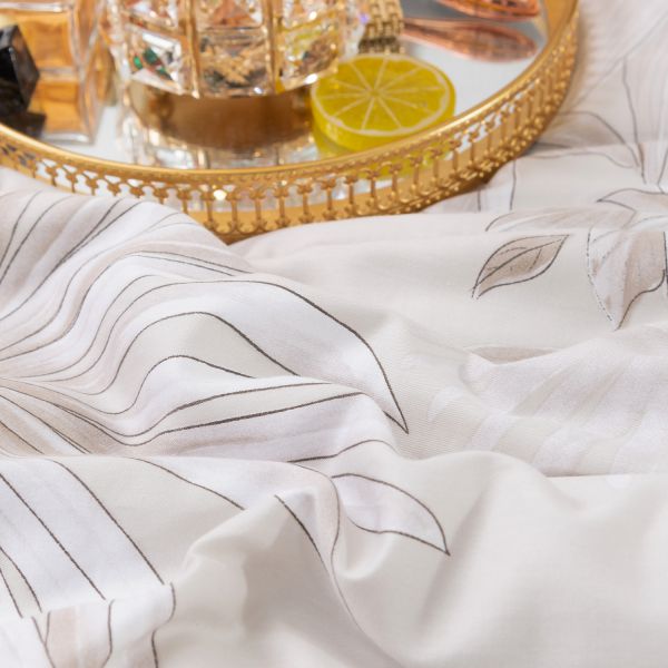 Комплект постельного белья Сатин с Одеялом OB080