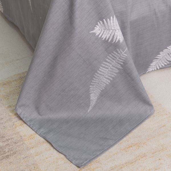 Комплект постельного белья Сатин с Одеялом (простынь на резинке) OBR084