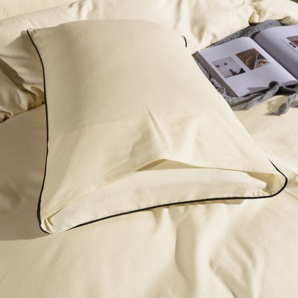 Комплект постельного белья Однотонный Сатин Элитный OCE010