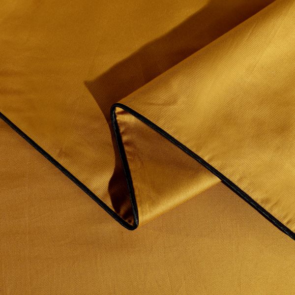 Комплект постельного белья Однотонный Сатин Элитный на резинке OCER013