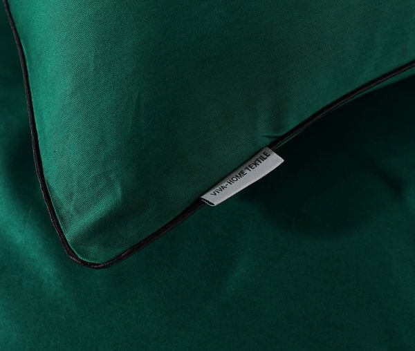 Комплект постельного белья Однотонный Сатин Элитный OCE018