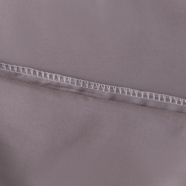 Комплект постельного белья Однотонный Сатин Премиум широкий кант OCPK020