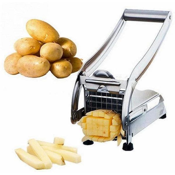Картофелерезка ручная Potato chipper / Пресс для картофеля фри металл