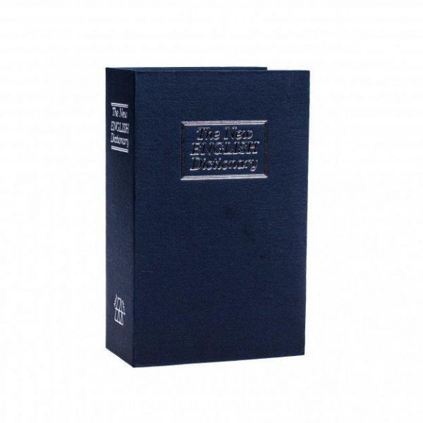 Сейф-книга с ключом Английский словарь 18х11,5x5,5см металл, черный