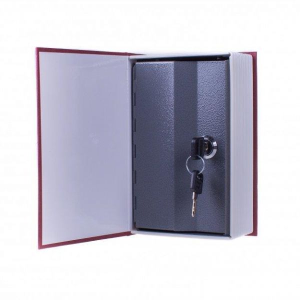 Сейф-книга с ключом Английский словарь 24х15,5x5,5см металл, темно-синий