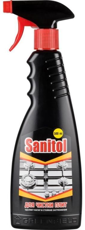 Средство для чистки плит "Sanitol" Селена, флак с триг. 500мл