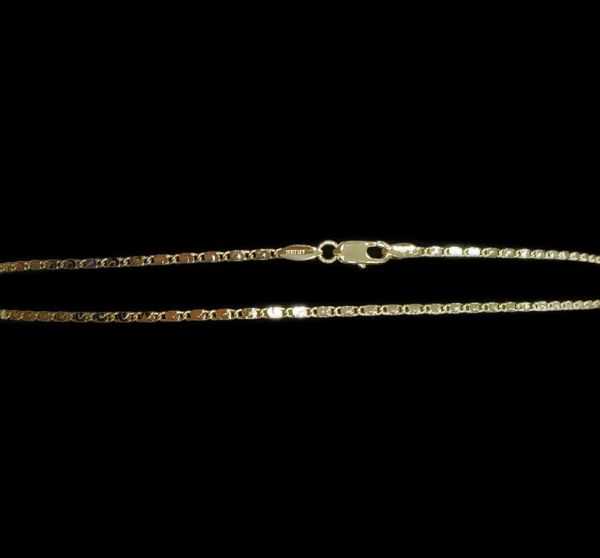 Цепочка на шею фантазийное плетение 1, золото, 59 см Fallon Jewelry